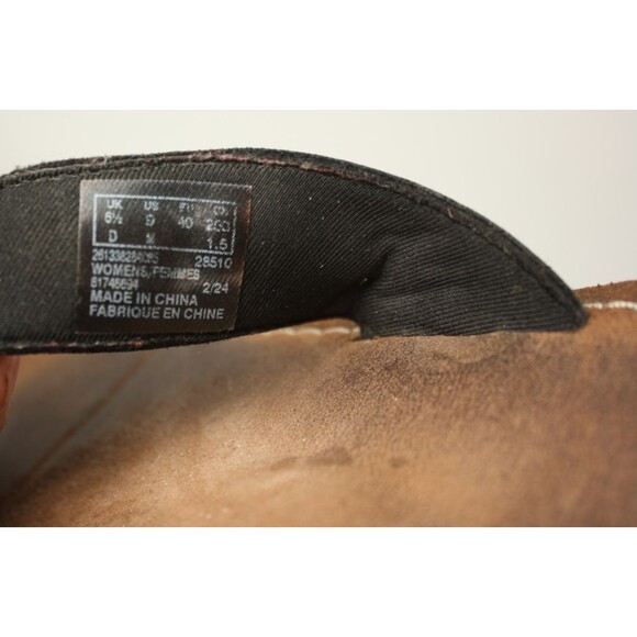 Clarks Collection Sandals Womens Sz 9 Braided Strap Flip Flops Brown - Picture 7 of 7